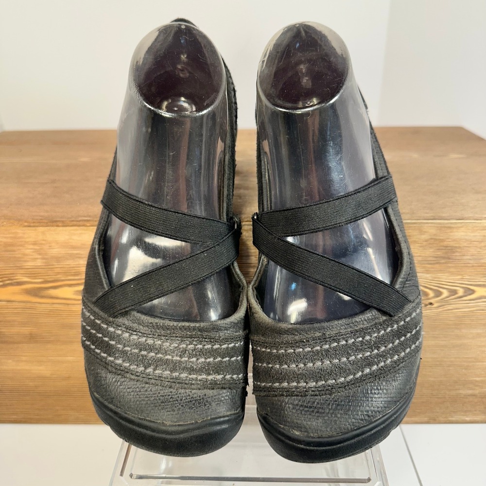 KEEN Rivington CNX Criss Cross Mary Jane Shoes Women 7.5 Leather Gorpcore Ballet
